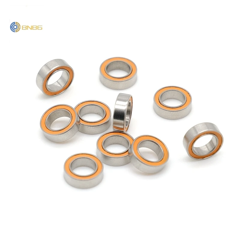 1Pcs  5x8x2.5  SMR85 2RS CB A7 ABEC 7 stainless steel hybrid ceramic bearing Without Grease Fast Turning