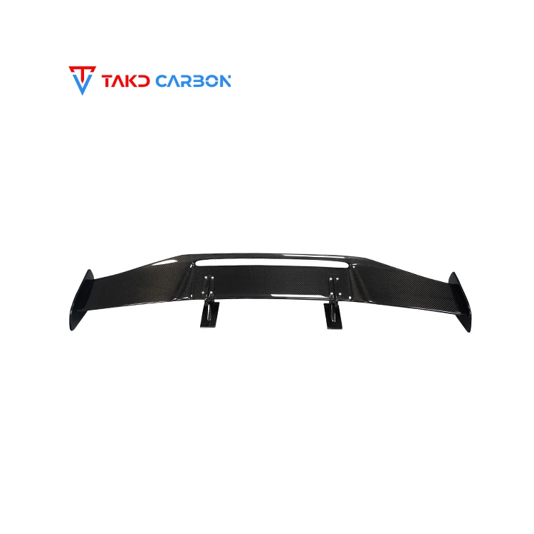 TAKD Carbon Brand Real Dry Carbon Fiber universal trunk spoiler for cars Big Rear Spoiler Wing For BMW 430i 440i G22 G23