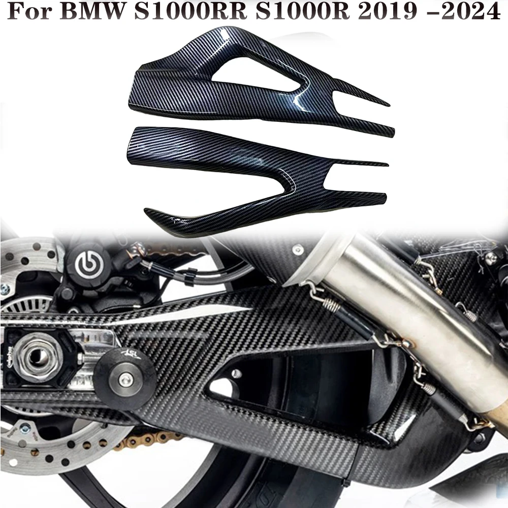 

Motorcycle Rear Fork Rocker Arm Protective Cover Parts Are Suitable For BMW S1000RR 2019-2024 S1000R 2021-2024 High-Quality ABS