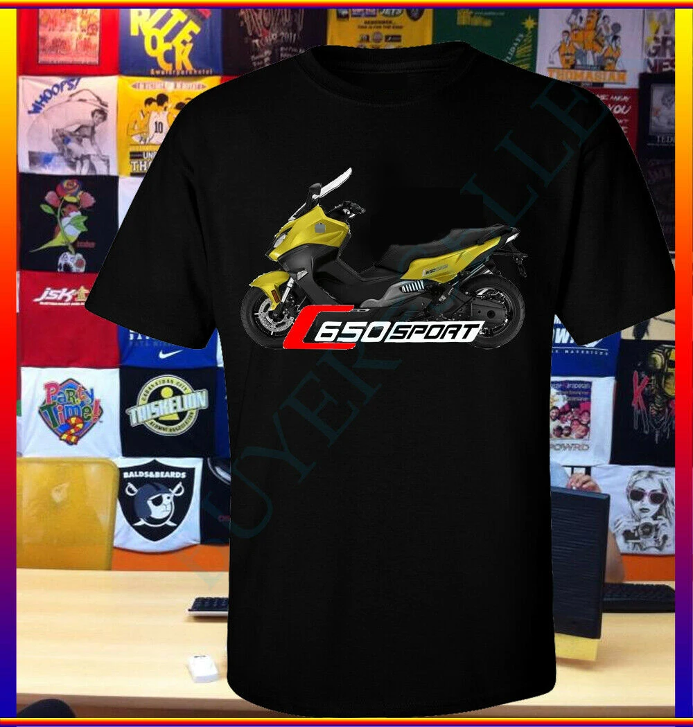 New Motorrad C650 Sport Performance Racing T shirt Bike