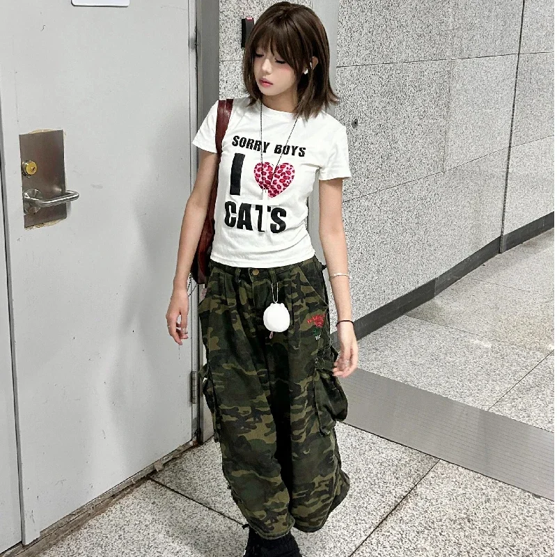 

Pure White Slim Fit Ort Sve T-irt Women's Summer Design Sensation Small Batch Spicy Girl Ort Sle Top Graphic T Shirts Vintage