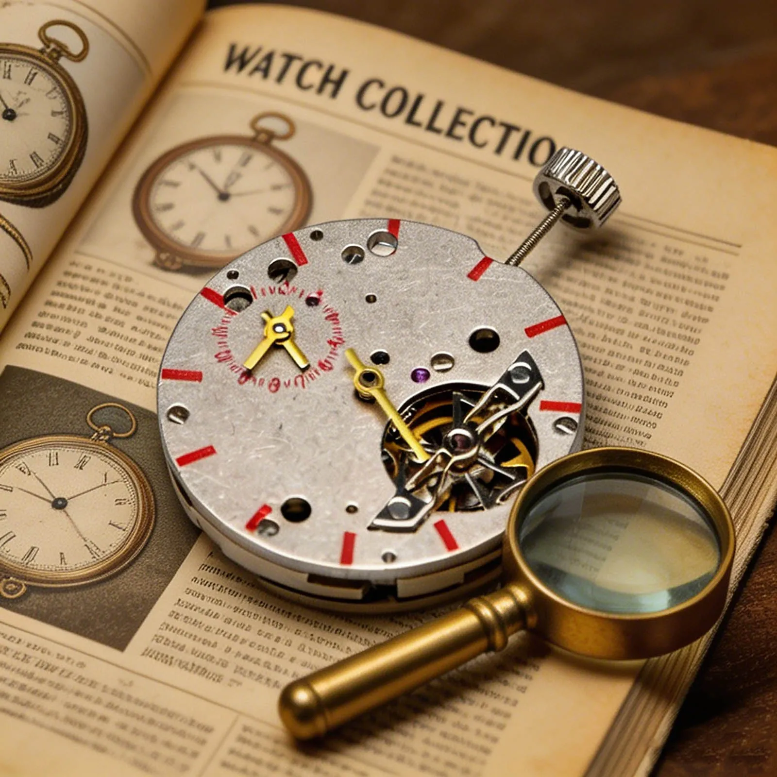ST2510 Automatic Movement 30.4mm Dual Time Zone Flywheel, 34 Jewels Self-Wind Mechanical Movement for Watch Repair