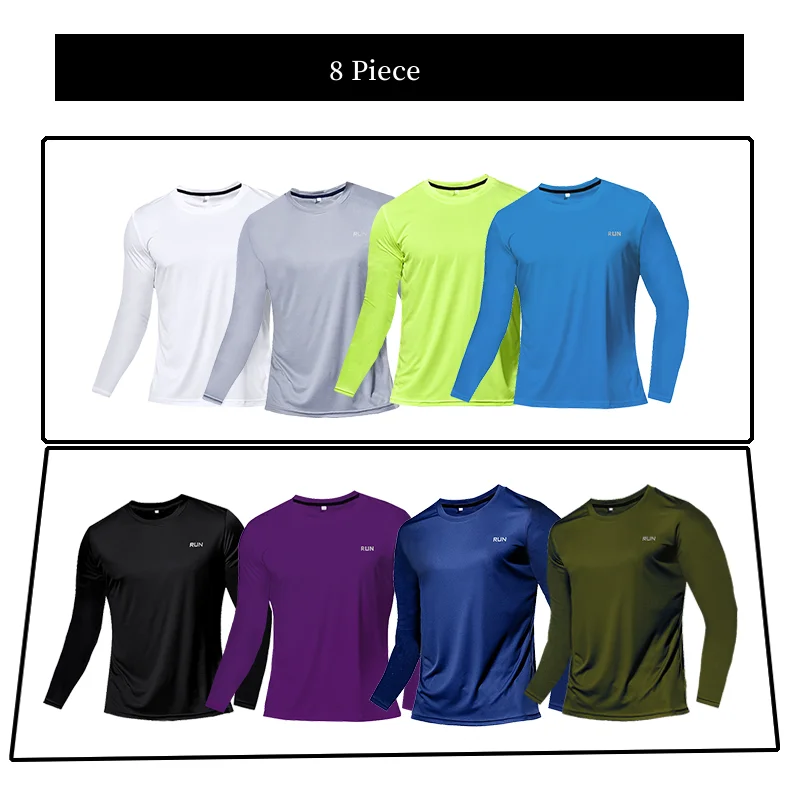 Quick Dry Leichte Tops Männer Lange Ärmel T-Shirt Laufen Fitness Outdoor Sport Hemd Gym Kleidung Männer Ropa Deportiva Hombre