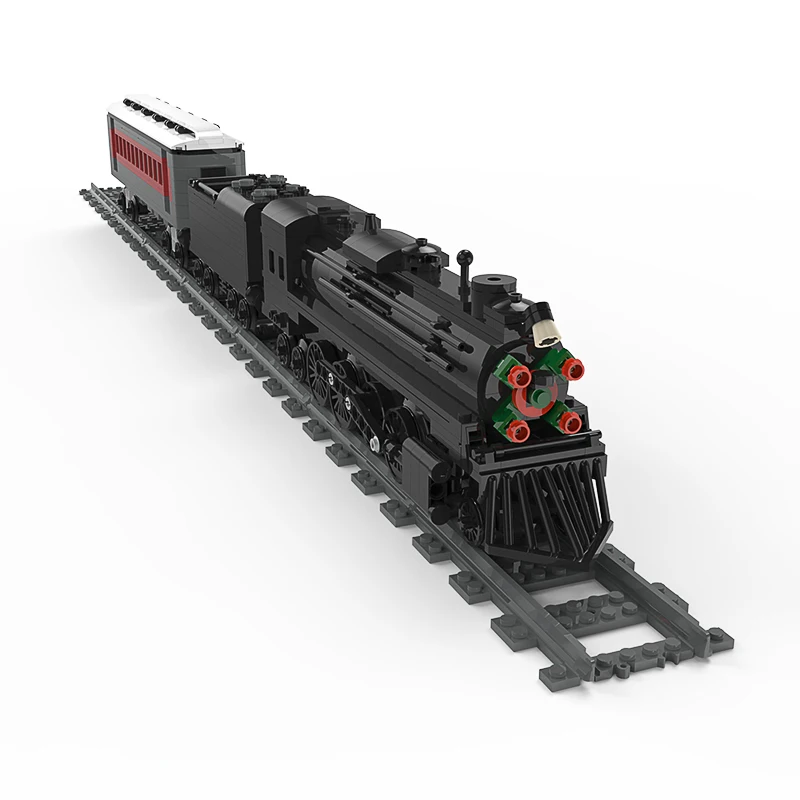 

MOC Polar Express Train Building Block Kit Railway Carriage Railroad Car Truck Collection Brick Model Children Toys Best Gift