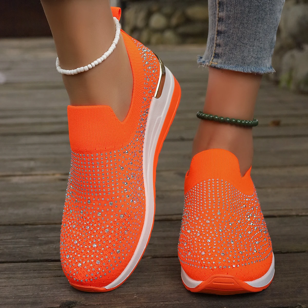 Women Sneakers New Fashion Lightweight Designer Loafers Casual Flats Shoes Outdoor Breathable Sneakers Women Shoes for Women