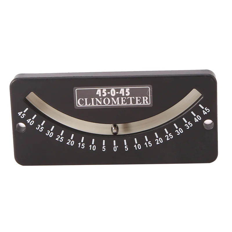 ABYL 45-0-45 Inclinometer Mini Gradenboog Inclinometer Hoekmeetinstrument Tilt Gauge Hellingmeter