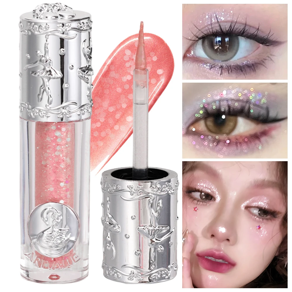 Baltic Liquid Eye Shadow Brighten Lying Silkworm Glitter Eyeliner Shimmer Waterproof Highlight Face Beauty Party Charming Makeup