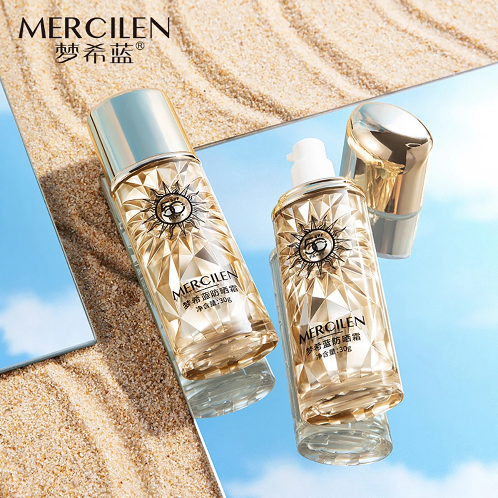 Facial Sunscreen Whitening SPF50+ Sun Cream Sunblock Body Cream Skin Care Protective Cream Anti-Aging Oil Control Moisturizing