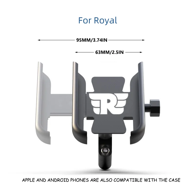 For Royal Enfield Bullet/Meteor/Classic 350 500 Interceptor 650 Continental GT 535 Himalayan 411 Motorcycle Mobile Phone Holder