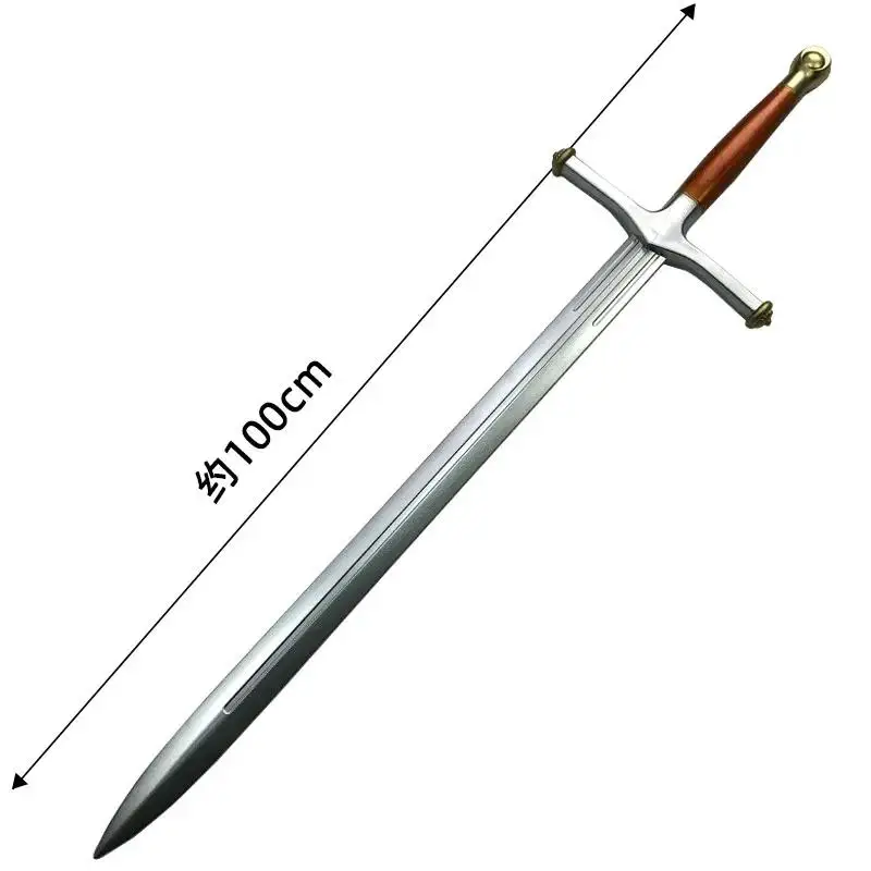 Movie 1:1 Cosplay Sword Prop Wolf Frost Sword Weapon Play Safety Big Frost Sword Gift 104cm PU Role Winter