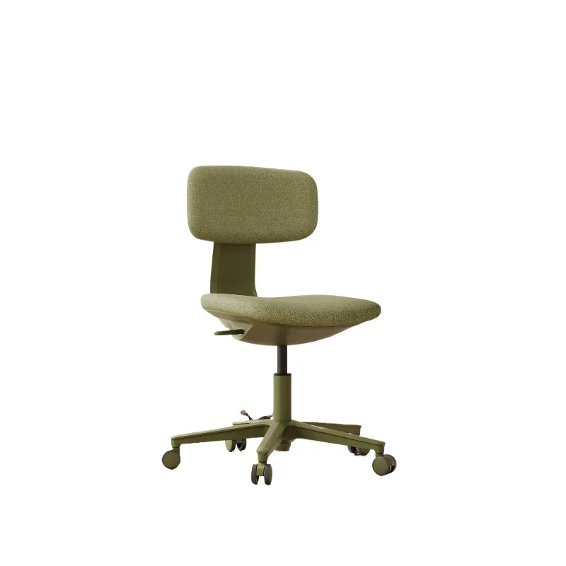 

Small apartment computer chair, desk seat, saddle chair, backrest stool