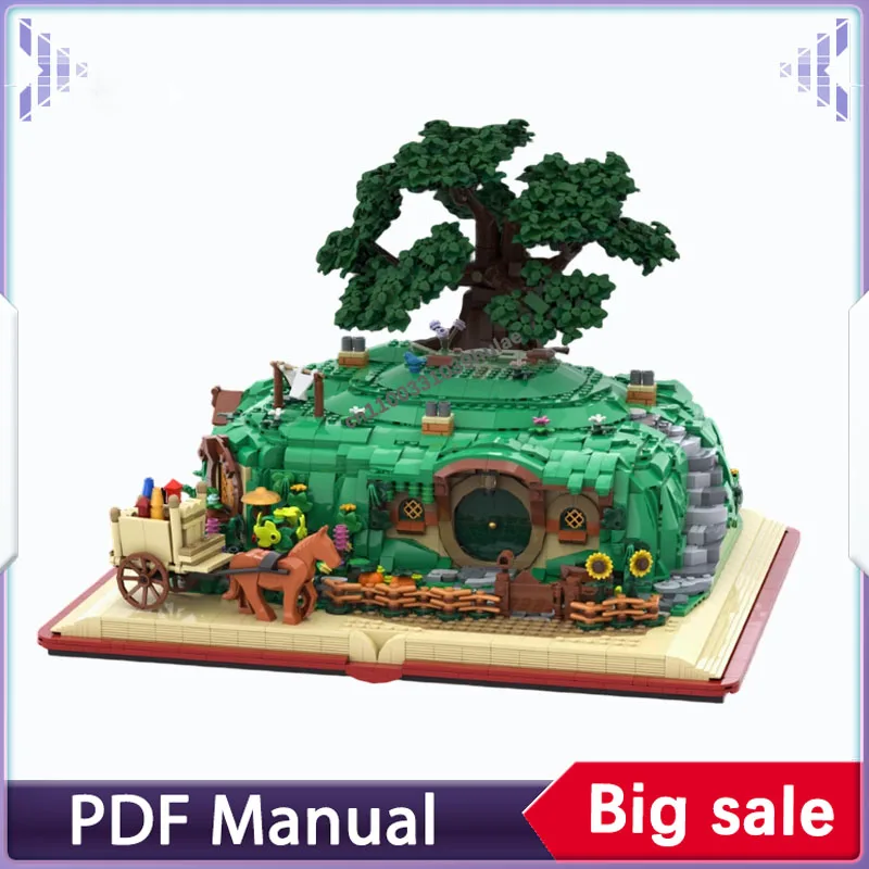 

4293 детали: Непредвиденная вечеринка (Bag End) — Модульная модель замка из «Властелин колец: Шир» — Конструктор для самостоятельной сборки, креативные строительные блоки