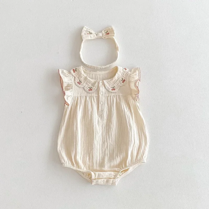 conjunto-de-2-piezas-de-ropa-de-verano-para-bebe-nina-pelele-de-algodon-con-mangas-voladas-bordado-de-cerezas-y-cuello-de-flores-y-diadema