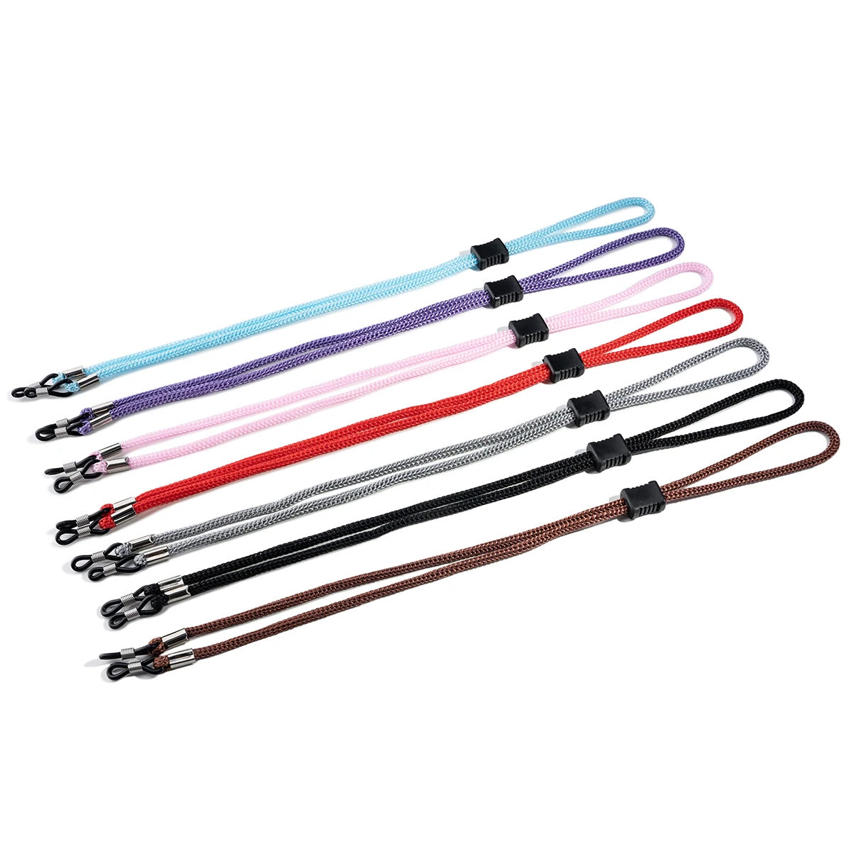 1 Stück verstellbares, rutschfestes Brillenband für Outdoor-Sport und Reisen, tragbare Augenseil-Brillenkette, praktisch und sicher