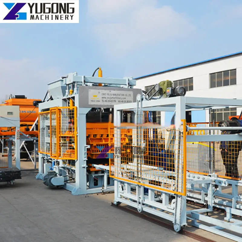 High Speed  Widely Used Can Make Many Kinds of Blocks Types Brick Making Machines Pavement Concrete Block Making Machine