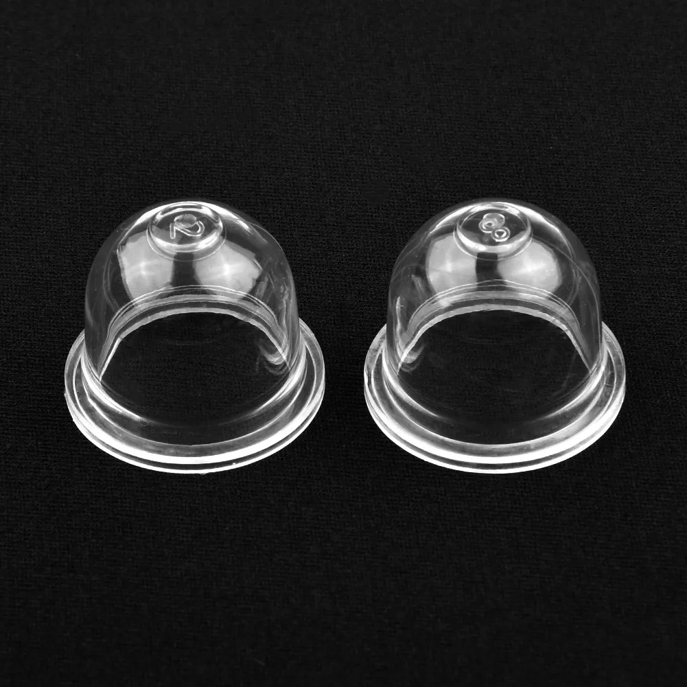 2/5 Stuks 22 Mm Carb Primer Lamp Cap Carburateur Onderdelen Kleine Brandstofpomp Voor Kettingzaag Blower Trimmer bosmaaier Vervangen Gereedschap