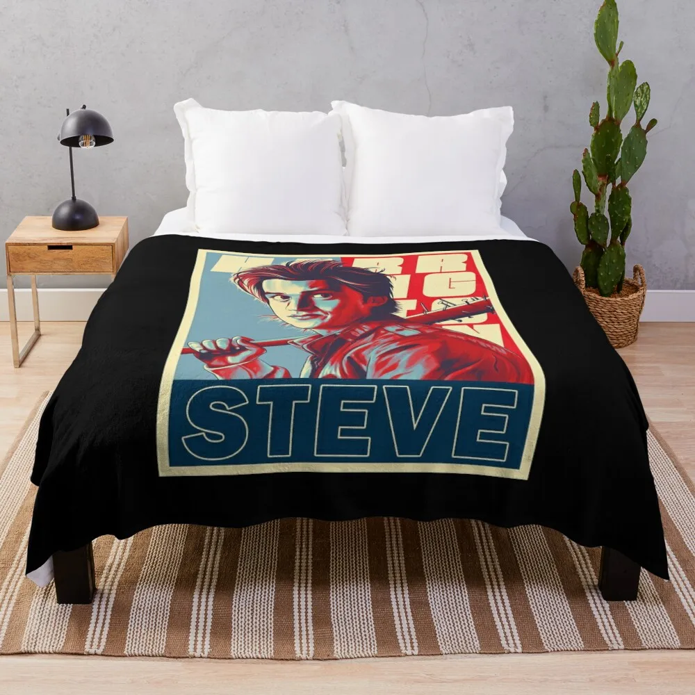 

Steve Babysitter Throw Blanket Shaggy Quilt Fashion Sofas Blankets