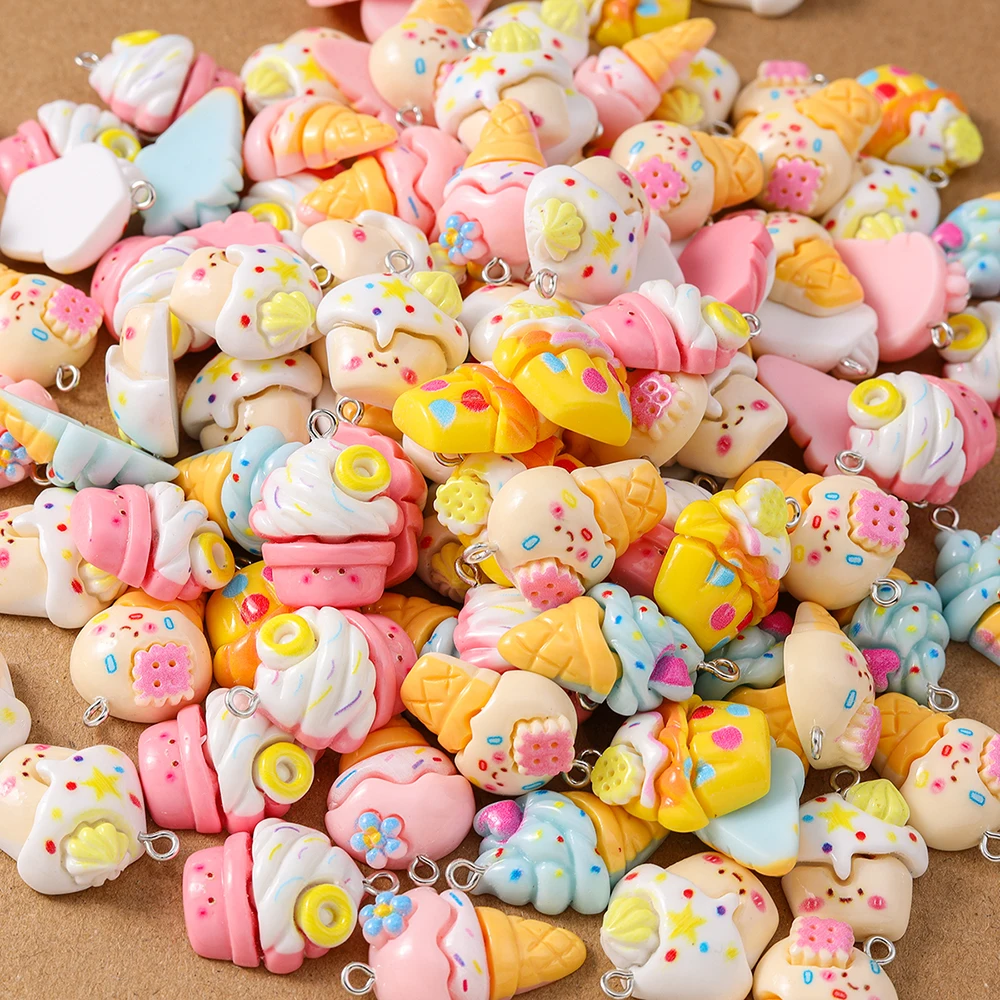 จี้เรซิ่นรูปไอศกรีมน่ารักแบบสุ - Food Zinc บทวิจารณ์และราคา