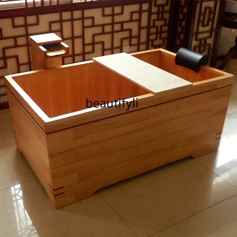 

Hotel oak bath tub bath tub beauty club bath tub wooden adult custom bathtub