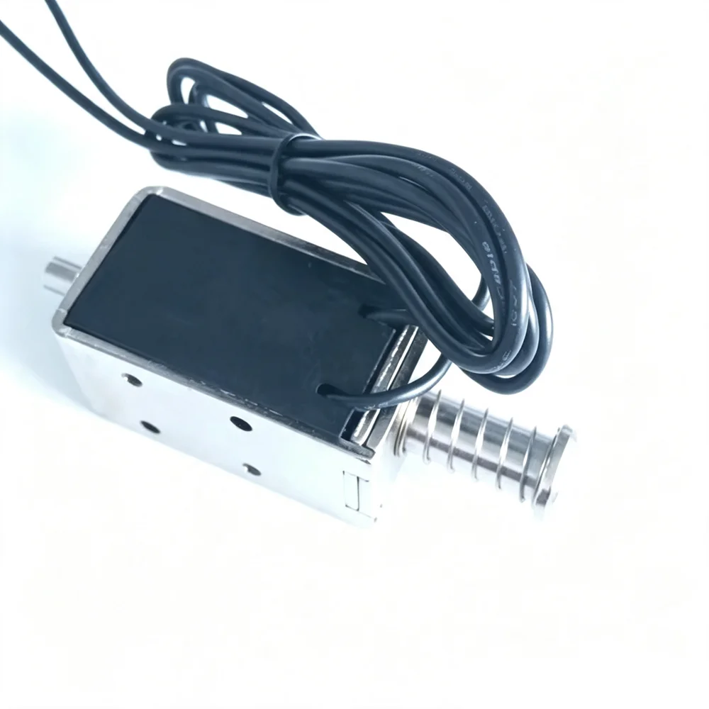 1160S-47 DC120V/AC220V DC12VDC24V DC48V AC110V 10mm Stroke 16kg Push Type Linear Solenoid Electromagnet