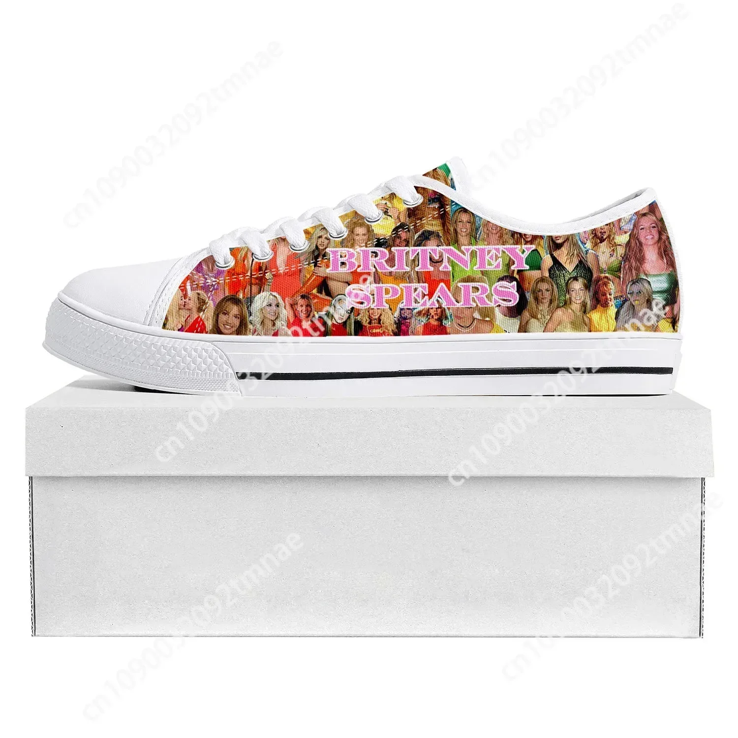 

Britney Spears Low Top High Quality Sneakers Mens Womens Teenager Custom Customized Sneaker Casual Couple Shoes Custom Made Shoe