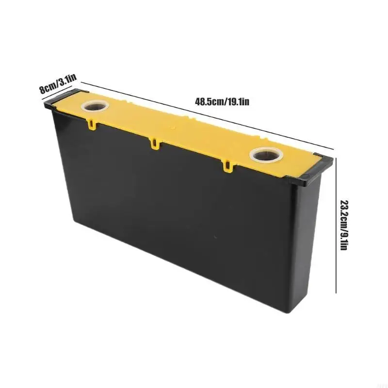 J6PE Plastic Frame Bees Feeder 6L per sciroppi facili e strumento apicoltura accesso all'acqua