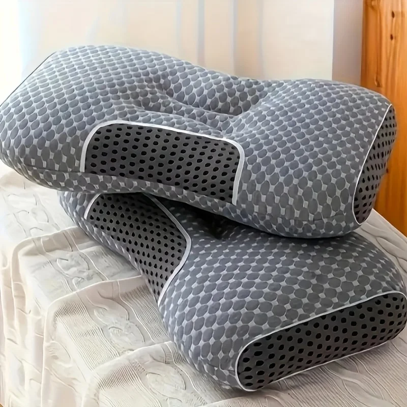 Das neu verbesserte Tiefschlafkissen ist weich und bequem und waschbar. Empfohlener Kissenkern für Erwachsene und vier Jahreszeiten.