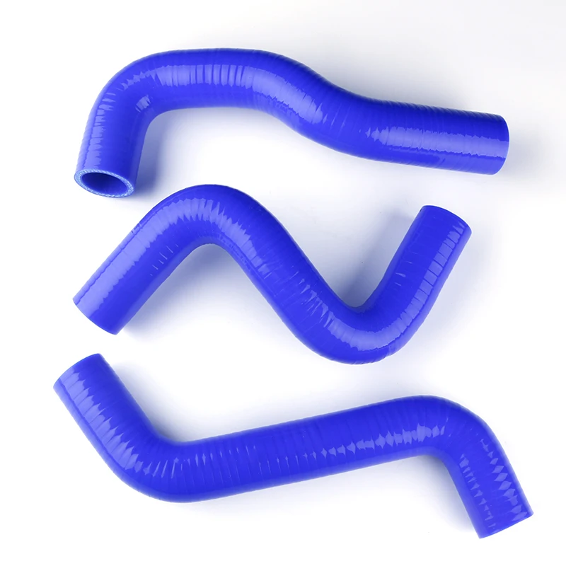 For 2005-2013 Toyota Vits Yaris NCP91 XP90 4ZR-FE 1.6L 2006 2007 2008 2009 2010 Radiator Silicone Hoses Tubes Kit 3Pcs 10 Colors