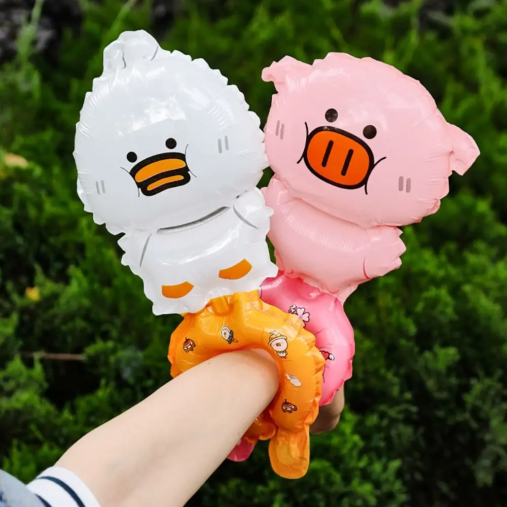 

Funny Creative Cartoon Animal Hand Balloons Inflatable Hand Wearing Dinosaur Party Balloons Panda Koala Sheep Wrist Decoration