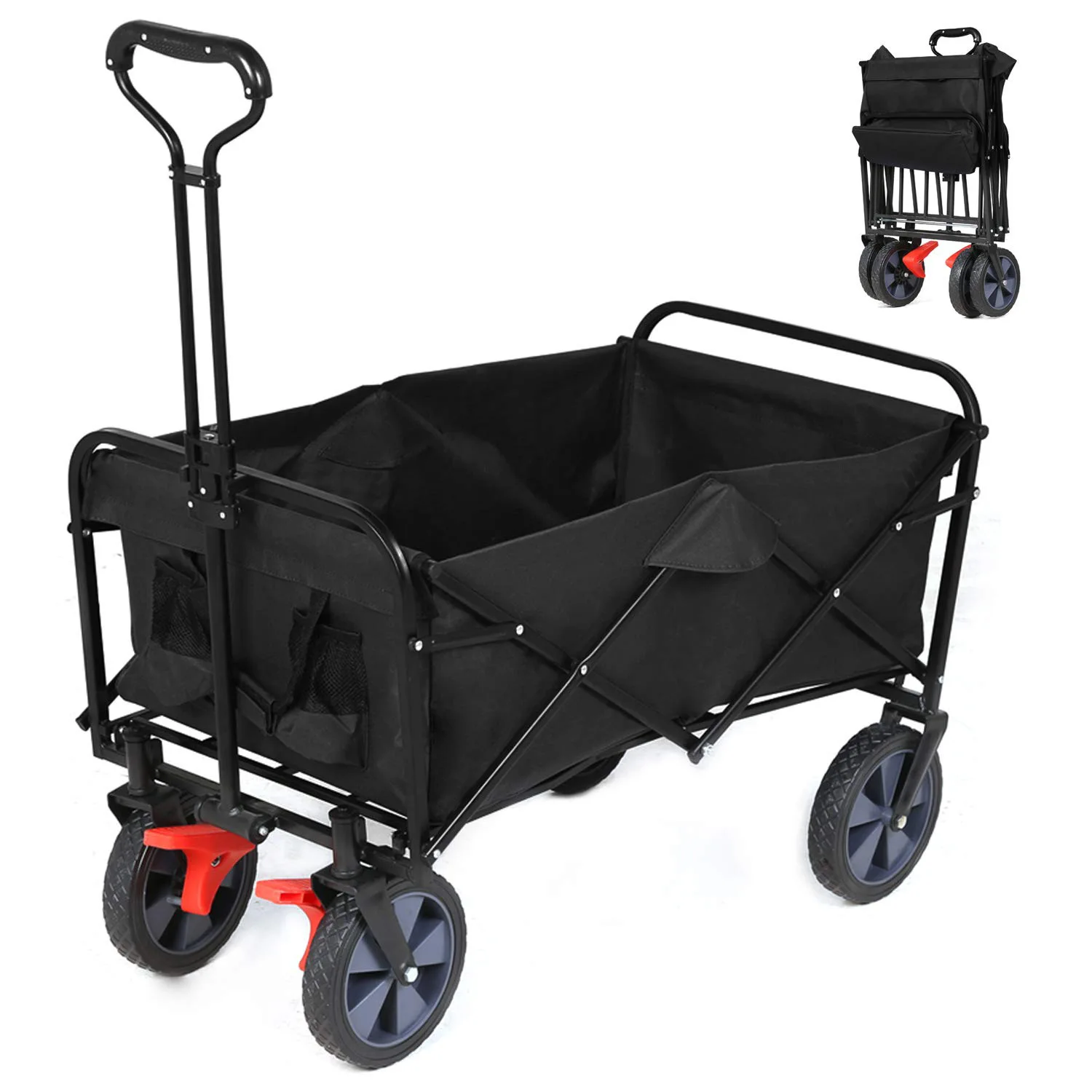

Internet celebrity outdoor folding camping cart picnic cart camping trolley shopping shopping fishing cart