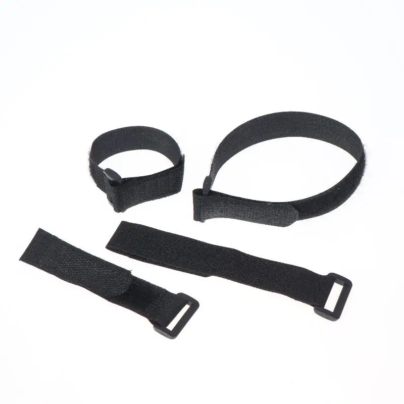 10Pcs Hook and Loop Adjustable Nylon Tie-downs Reusable Heavy Duty Zip Fasteners for Pet Accessory Hanging Gear Binding