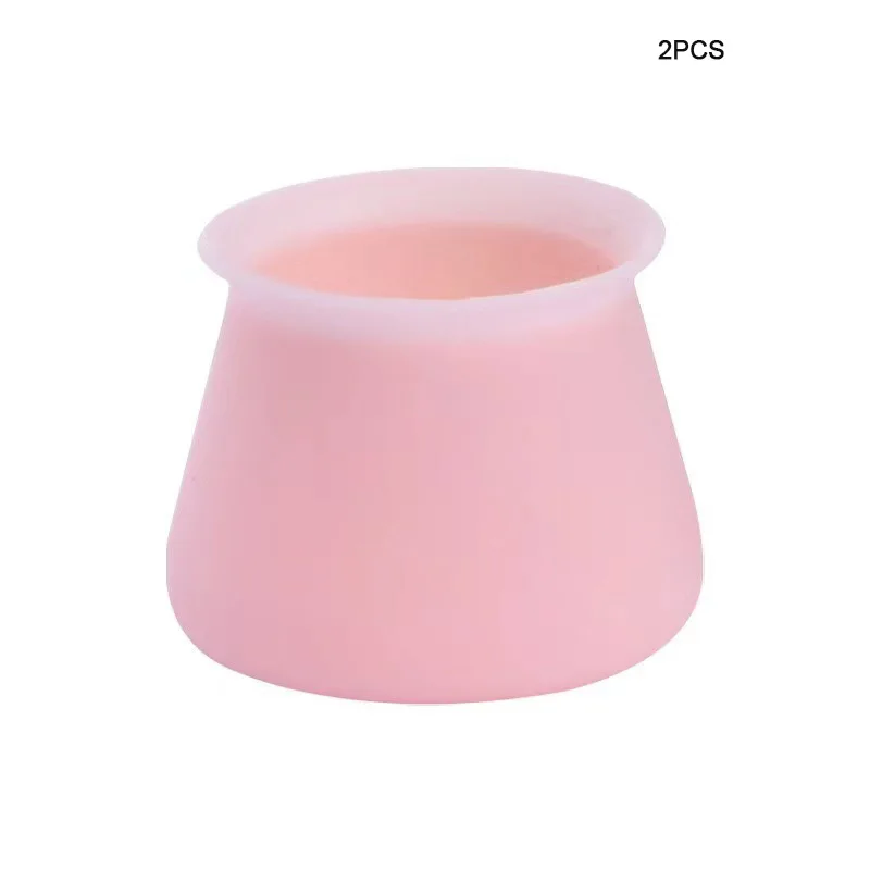 2 stuks universele siliconen stoelbeenbeschermers voor stoelen en krukken antislip, geluidsreducerende, krasbestendige vloerbeschermers