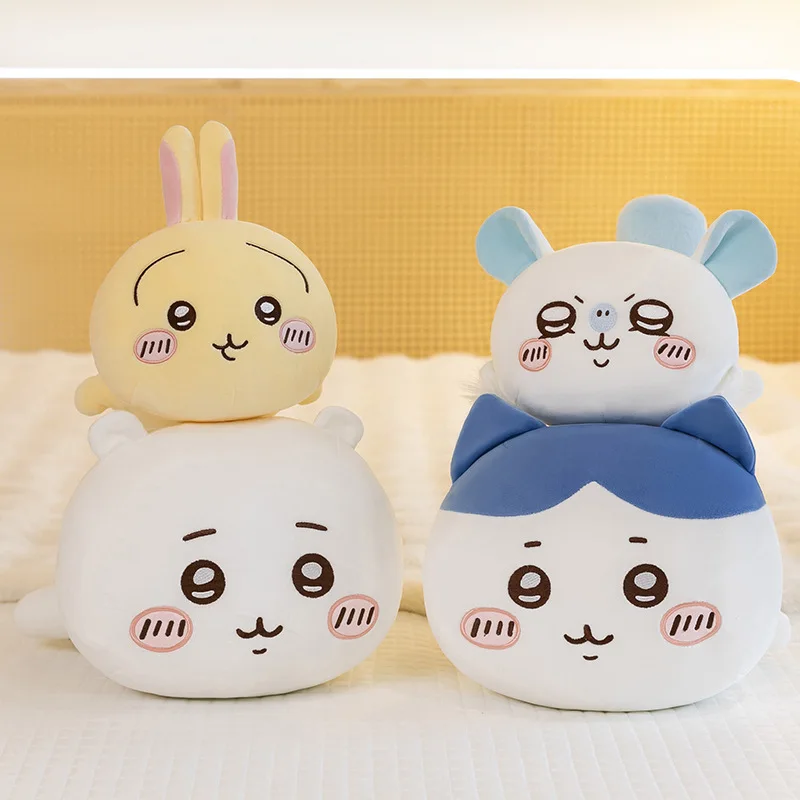 Chiikawa Plush Toy Kawaii Usagi Hachiware Momonga Sofa Pillow Student Toy Ins Korean Cartoon Anime Friend Birthday Gift