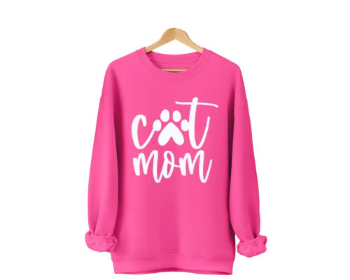 Polarshe Kat Moeder, Kattenliefhebber Geschenken, Grappige Kat, Verjaardagscadeau, Grappige Moeder/Sweatshirt