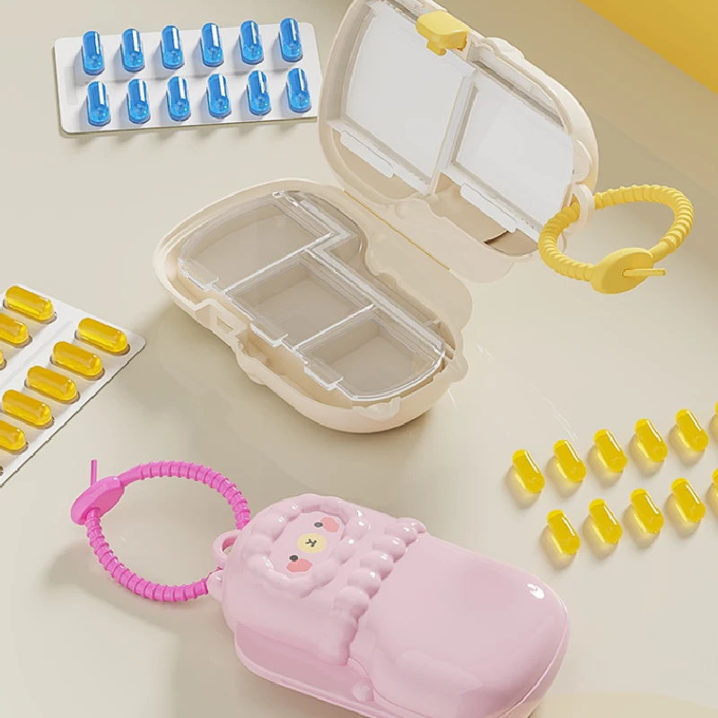 Luxury Travel Storage Box Portable Multifunctional Jewelry Necklace Organizer Ins Style Durable Medicine Case for Accessories