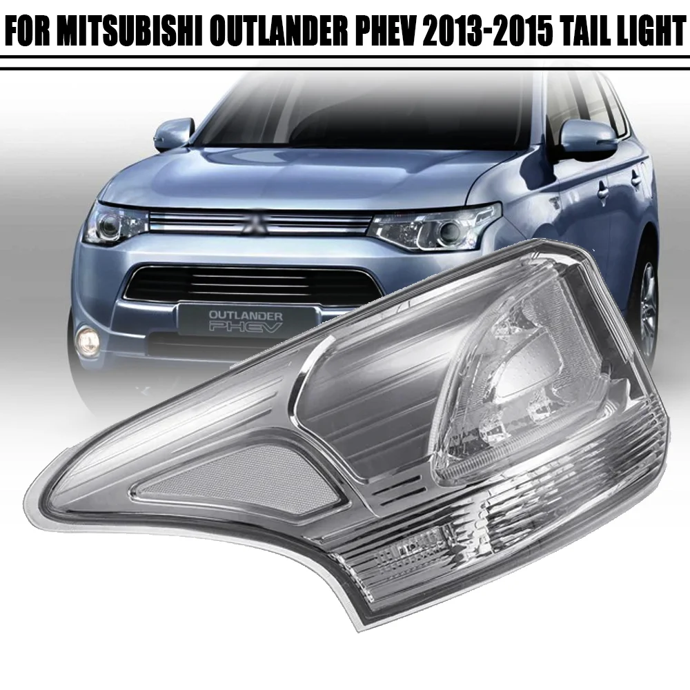 Tail Light Assembly White for Mitsubishi Outlander 2013-2015 Rear Brake Lamp Direct Replacement