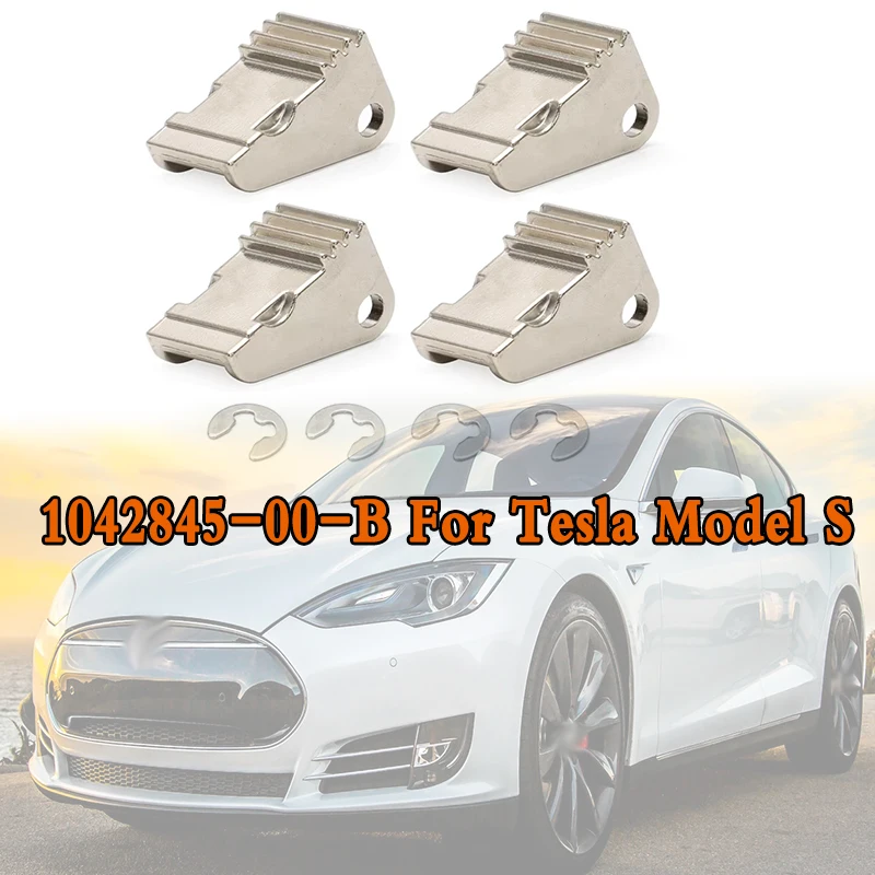 2/4Pcs For Tesla Model S Door Handle Paddle Gear 1042845-00-B Replacement Part Four Door Universal Handle Gear Stable Install