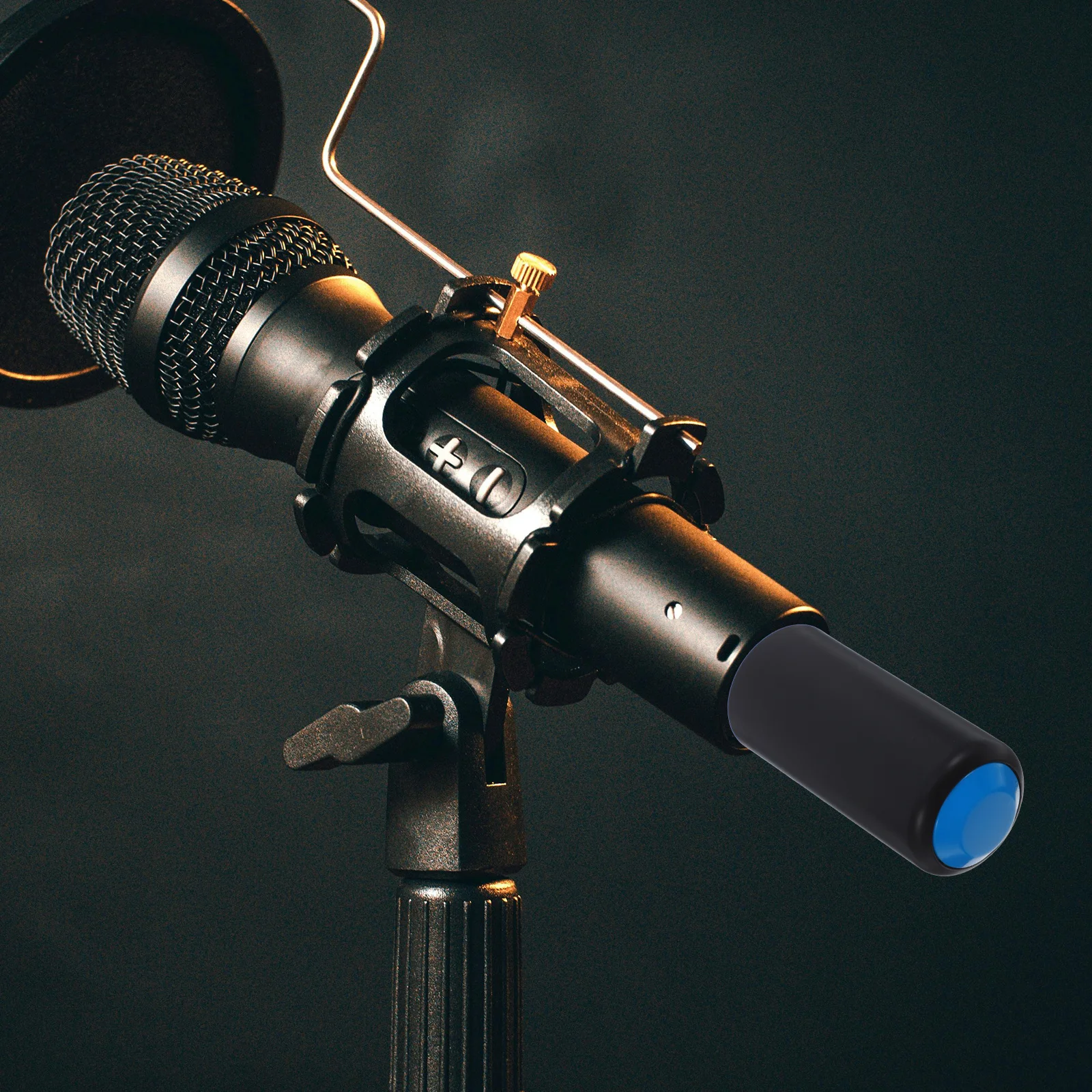 

4Pcs Microphone Cover Wireless Mic Screw on Cover for Pgx2 4slx24 Pg58 Bright Color Wireless Mic