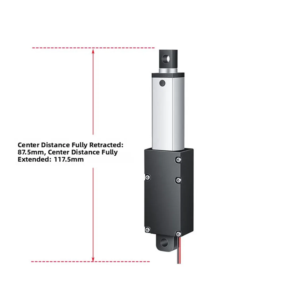 1PC 12V Linear Actuator Motor No-load Speed 4–30 Mm/s Low Power Integrated Limit Switch Consumption Electric Linear Actuator