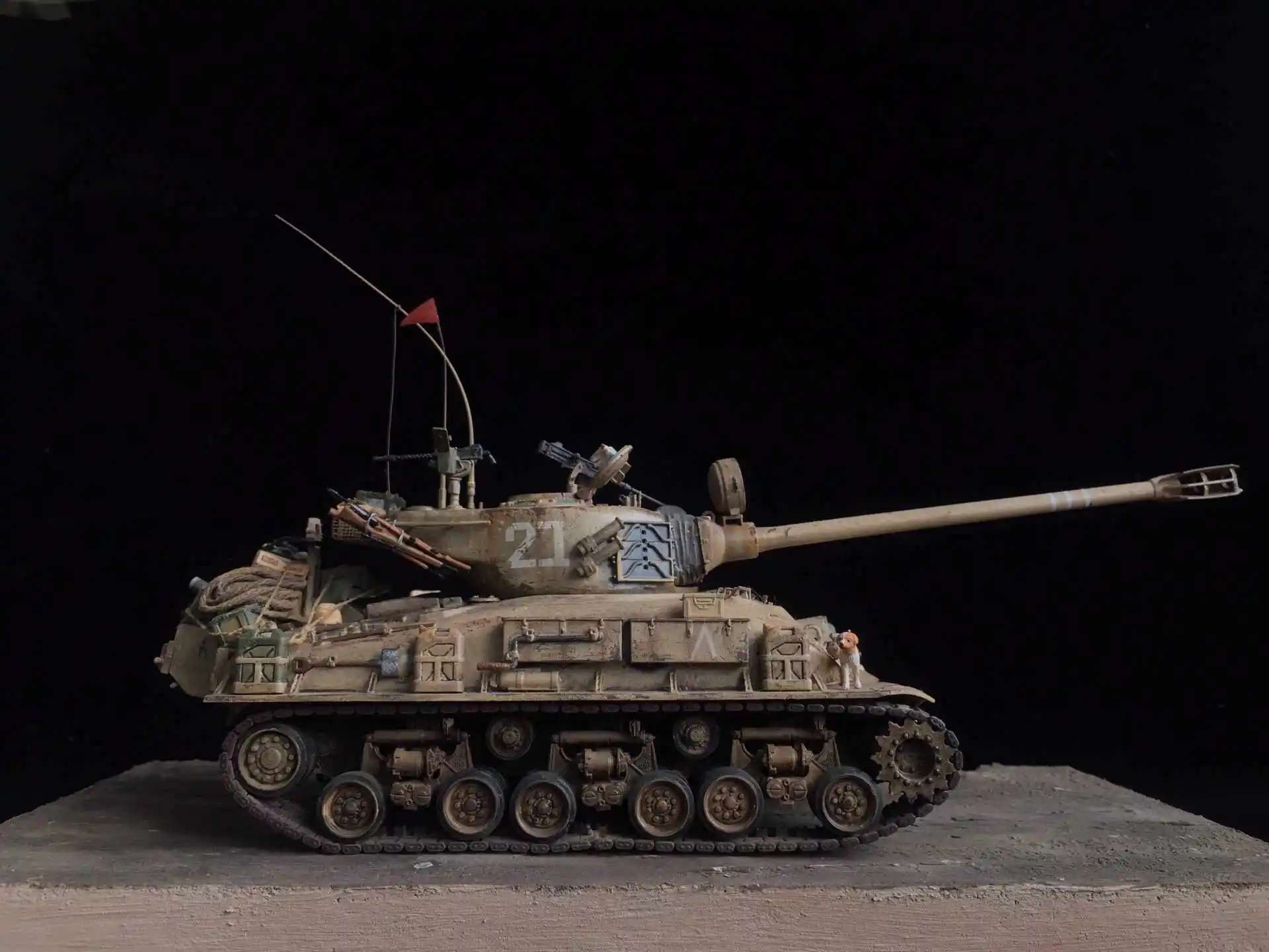 Военная Модель 1/35, стеклянный боевой танк из Израиля, OEM