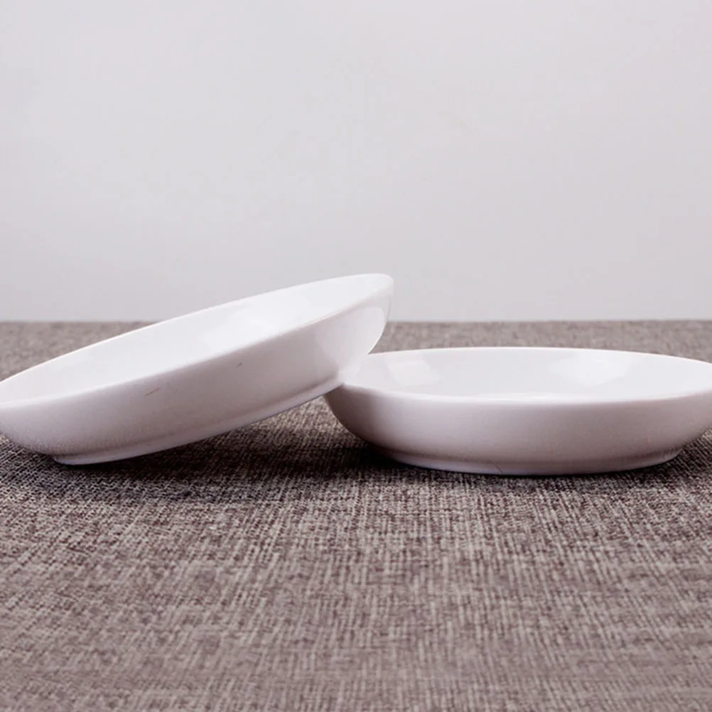 1Set Round Ink Dish Plastic Water Palette High Quality Ink Plate Calligraphy Brush Tray Study Stationery Painting Art Tray