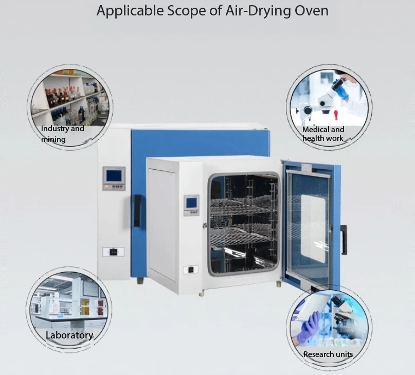 Horno de secado por pulverización de temperatura constante con calefacción eléctrica Shanghai Hurui DHG-9013A-9023A-9053A
