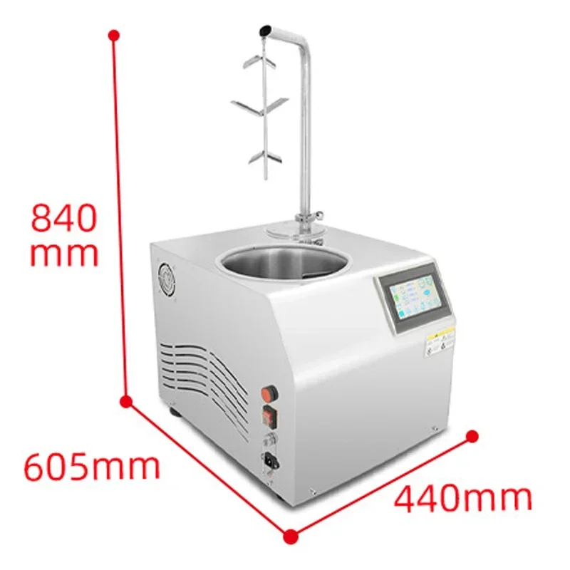 Maquinaria automática de chocolate de 220V, pequeña máquina de templado de chocolate a la venta, dispensador de chocolate