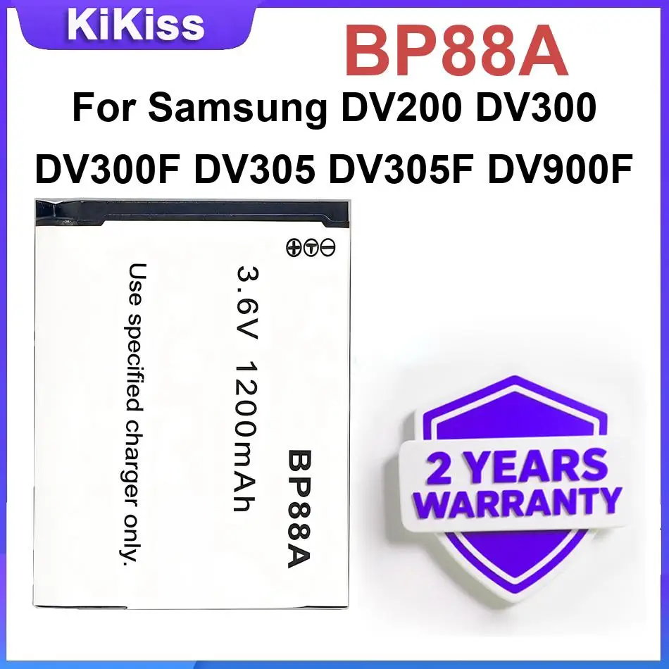 BP88A Camera Battery For Samsung DV200 DV300 DV300F DV305 DV305F DV900F High-Performance Batteries