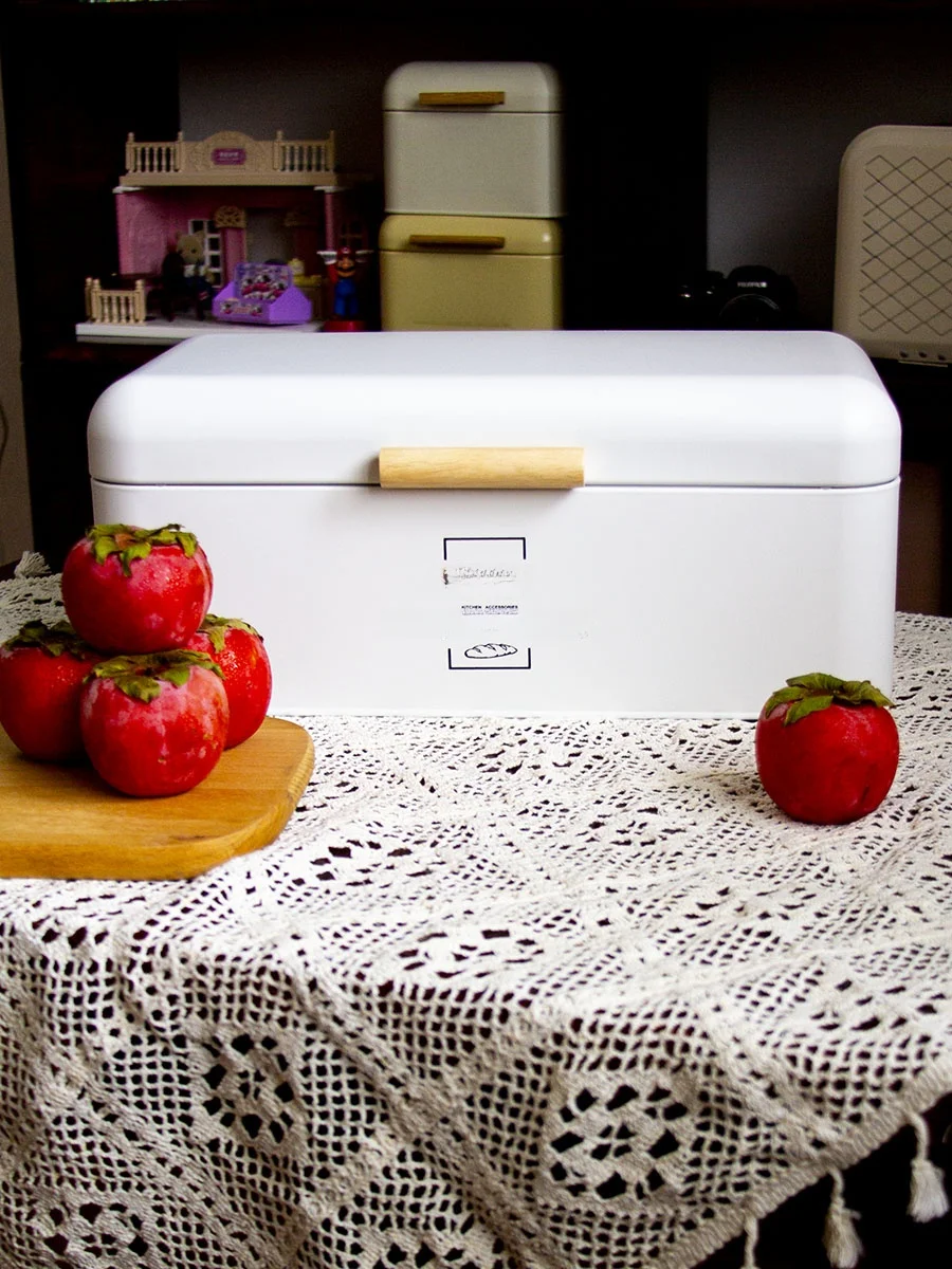 

Nordic Style Large Flip Cover Storage Box Entrance Kitchen Living Room Storage Vintage Storage Box Extra Large Size