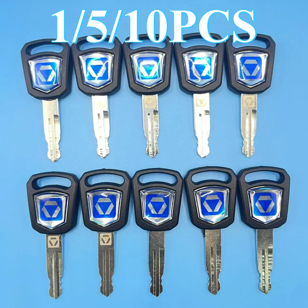 

1/5/10 шт. XE60 75 65 ключей для экскаватора XE85 215 75DA 60D 200DA ключ зажигания и ключ дверного замка новый стиль