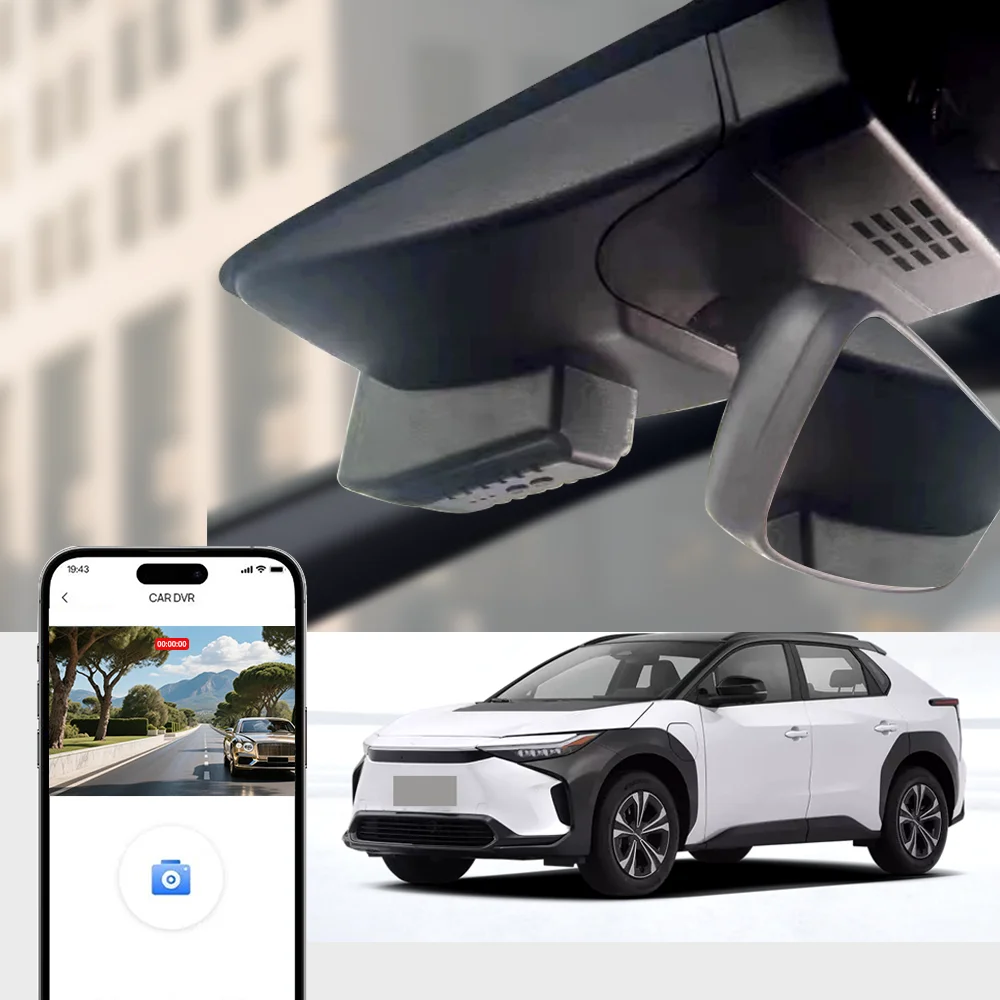 

4K HD 2160P WIFi Plug and Play Car DVR Video Recorder Dash Cam For Toyota BZ4X bZ4X 2022 2023 2024 DashCam Devices Accessories