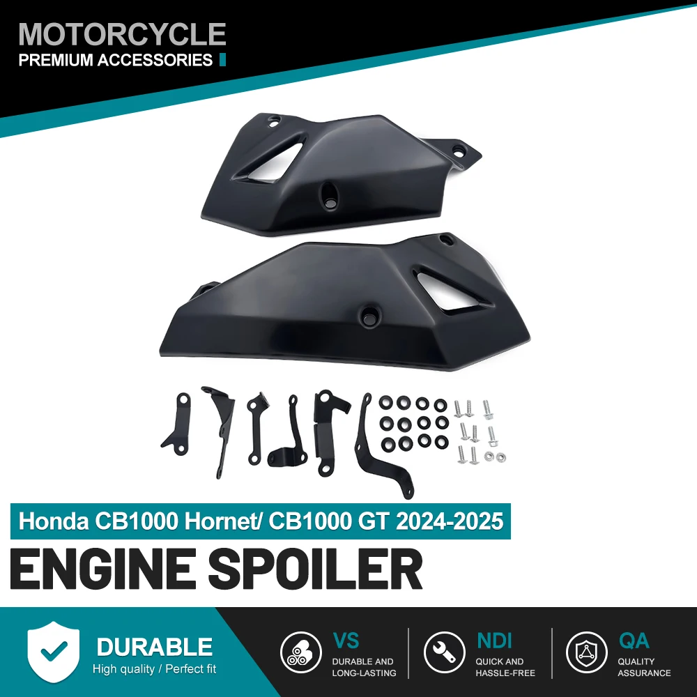 Motorcycle Engine Lower Cowl (Chassis Guard/Side Fairing) Engine Protection Accessory for Honda CB1000 Hornet / CB1000 GT