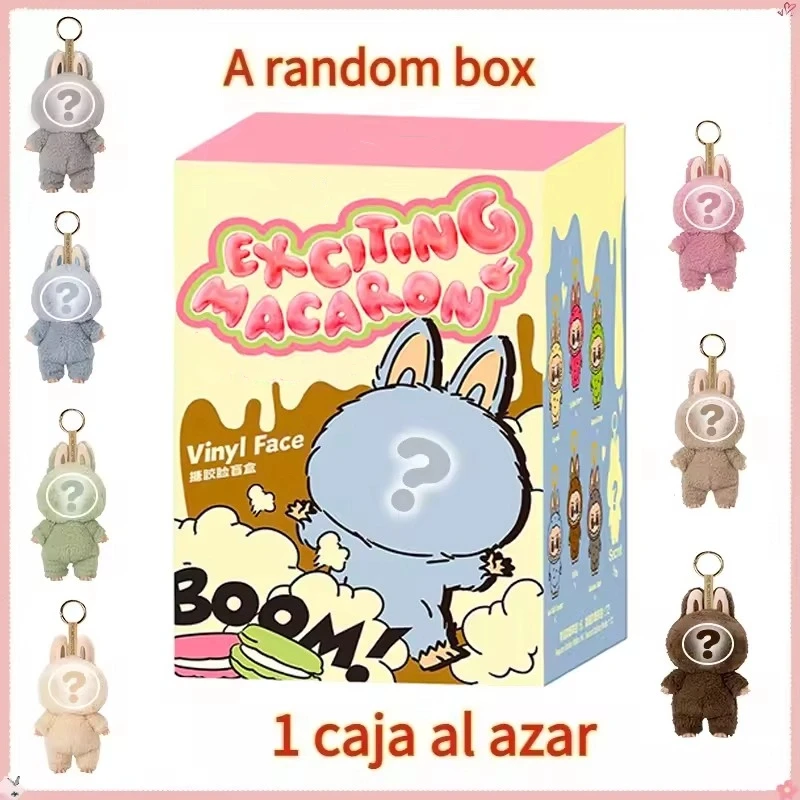 keeppley The Monsters Blind Box Exciting Macarons Big Into Energy Have Seat Vinyl Figure Cute Collectible Gift Party Decoration