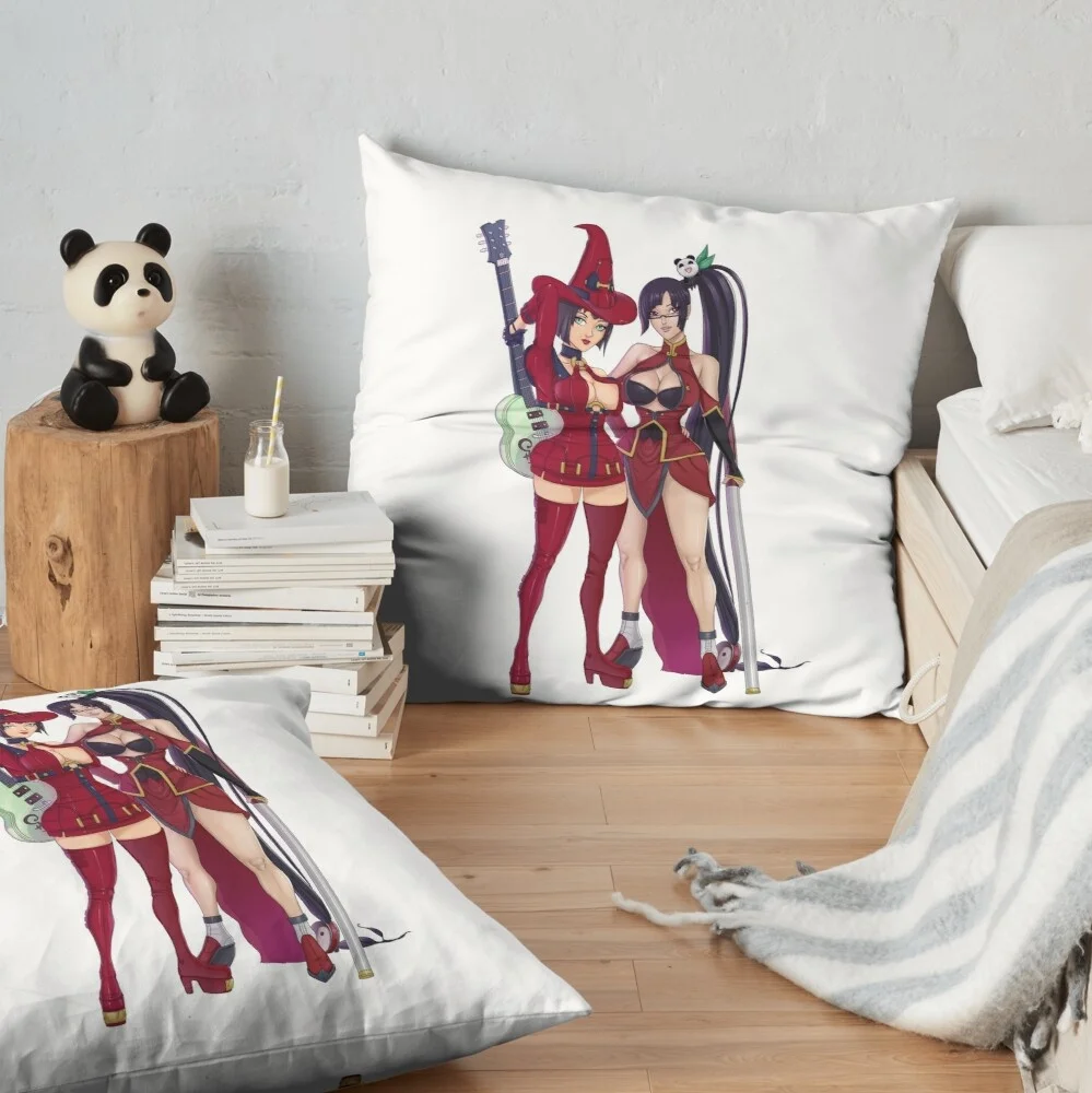 Guilty Gear I-no & Litchi Pattern Cushion Cover Throw Pillow Case Home Decor High Quality